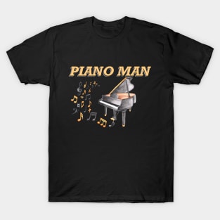 Piano man T-Shirt